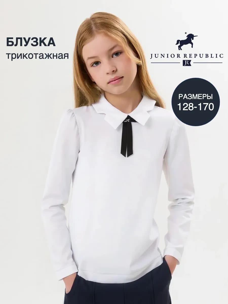 Блузка трикотажная - фото 1