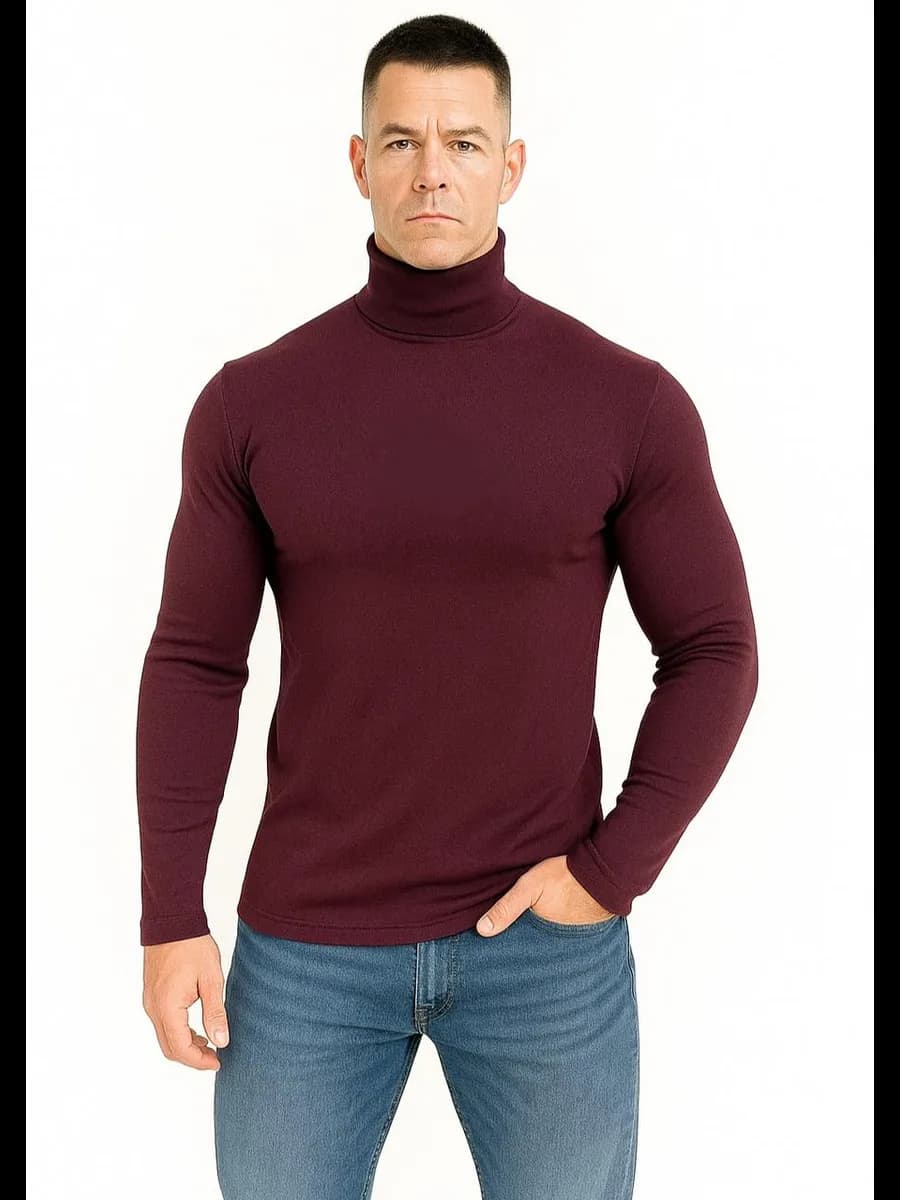 Водолазка приталенная