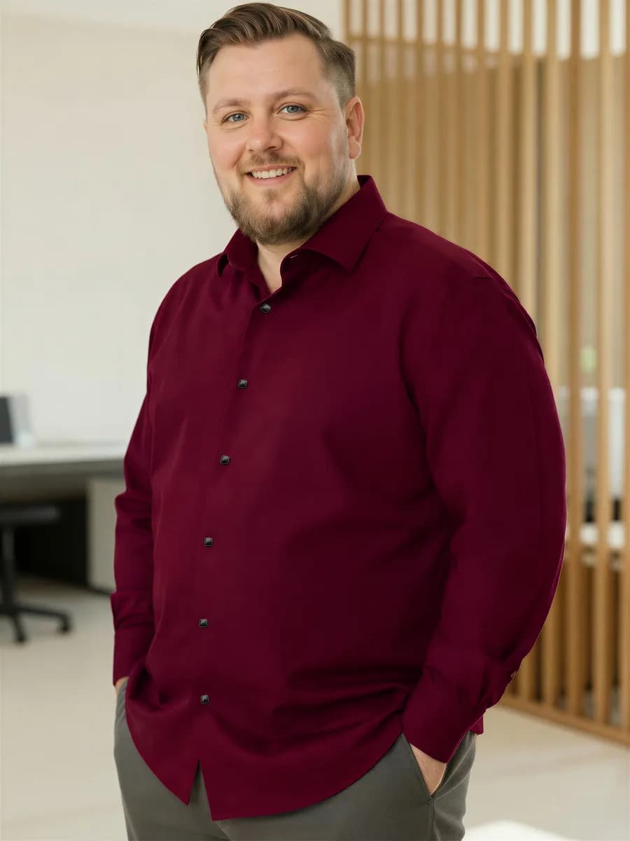 Рубашка с длинным рукавом классическая