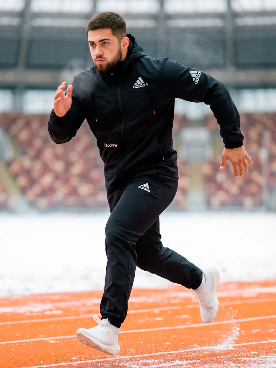 Спортивный костюм теплый с флисом