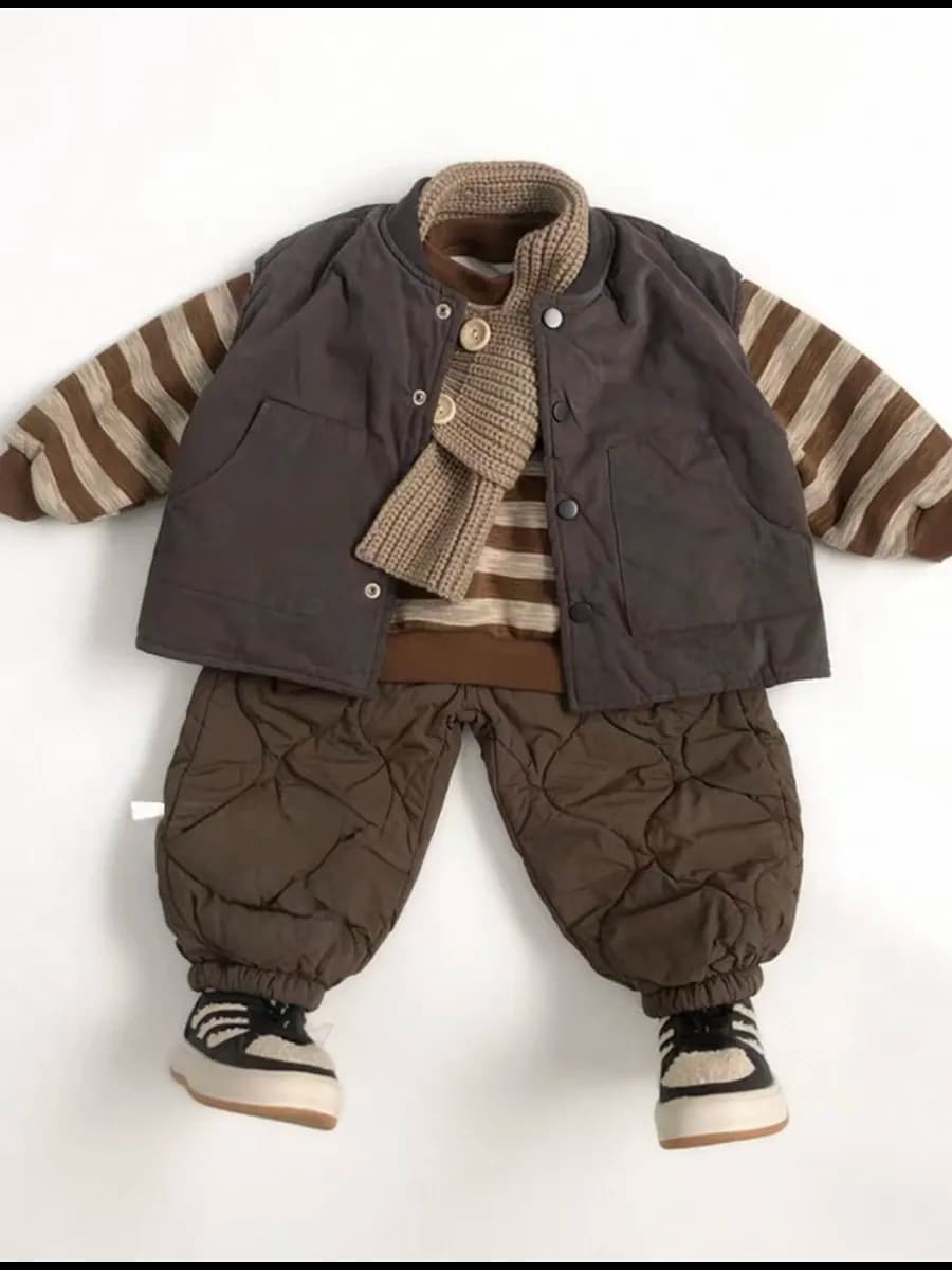 Брюки теплые, детские на резинке