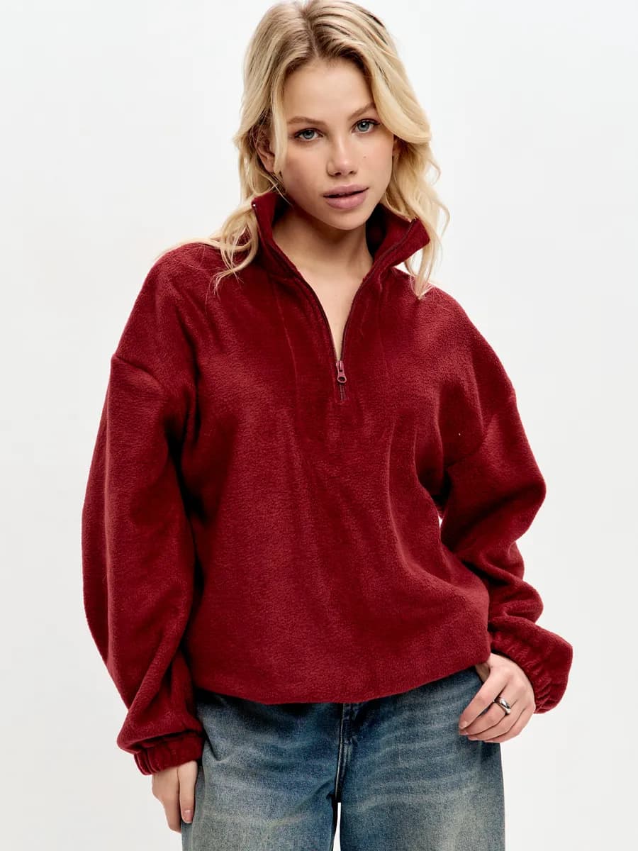 Толстовка флисовая на молнии