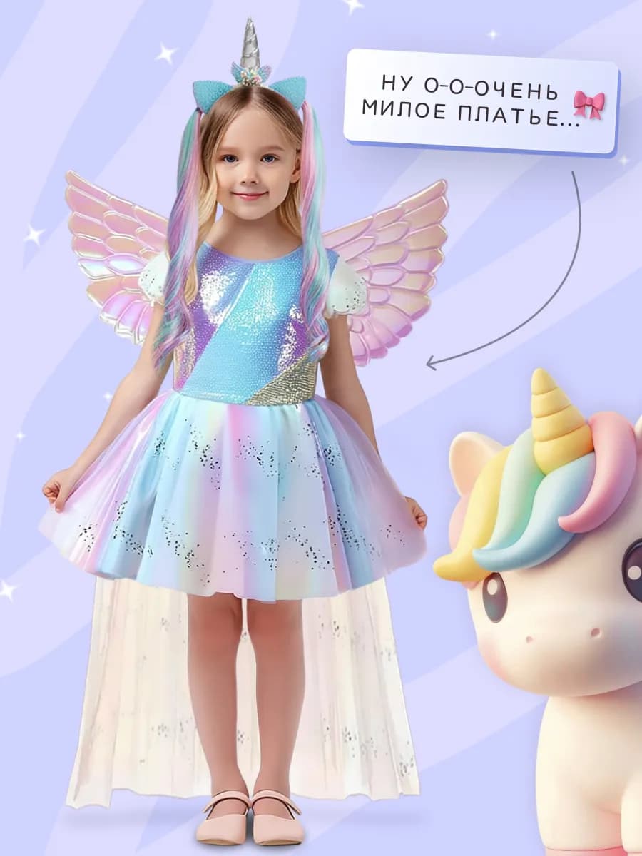 Детский карнавальный костюм Единорог