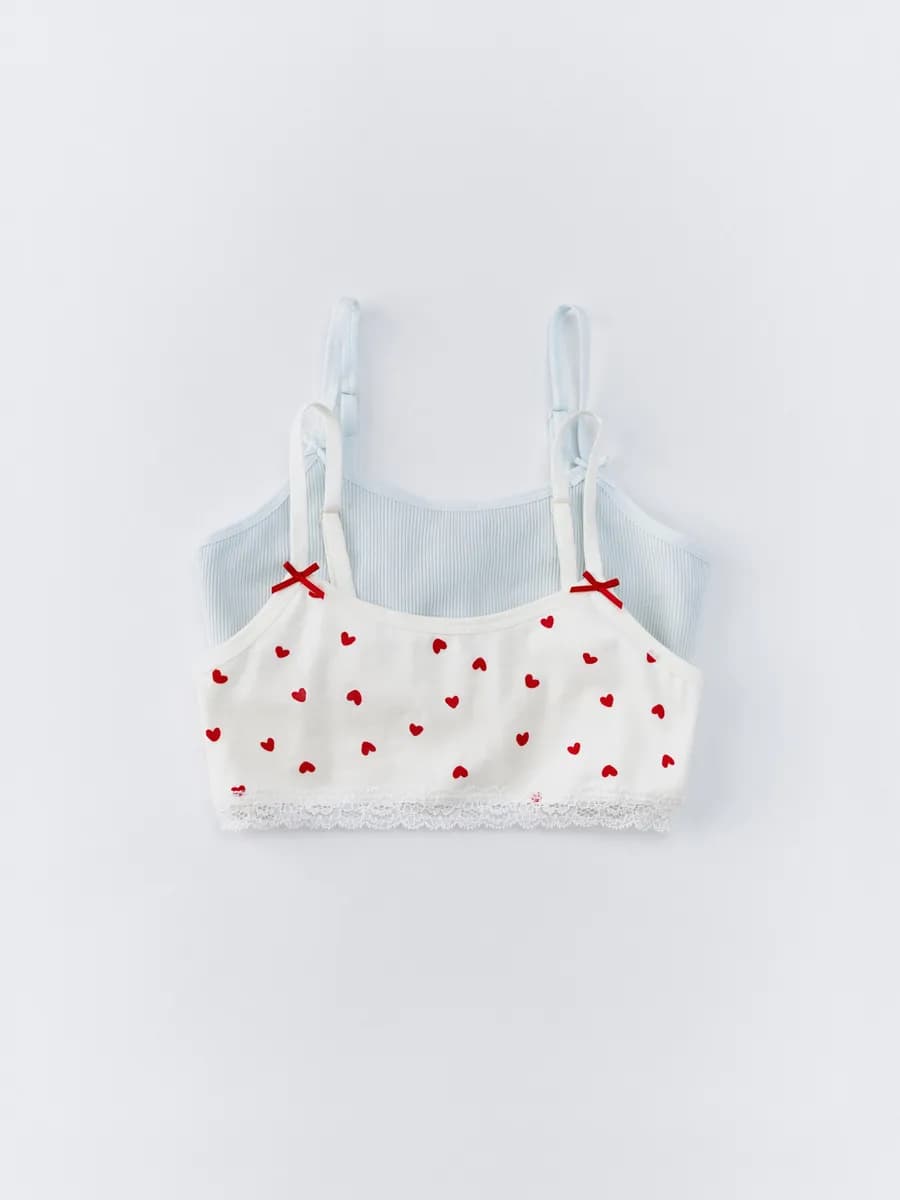 Топ для девочки в наборе из 2 шт