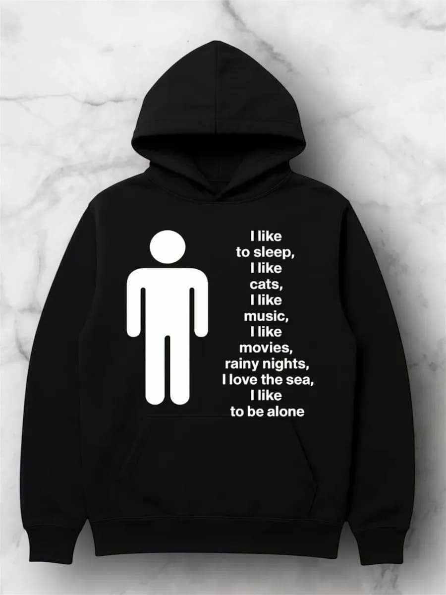 Оверсайз худи с принтом гранж swag в стиле Y2K