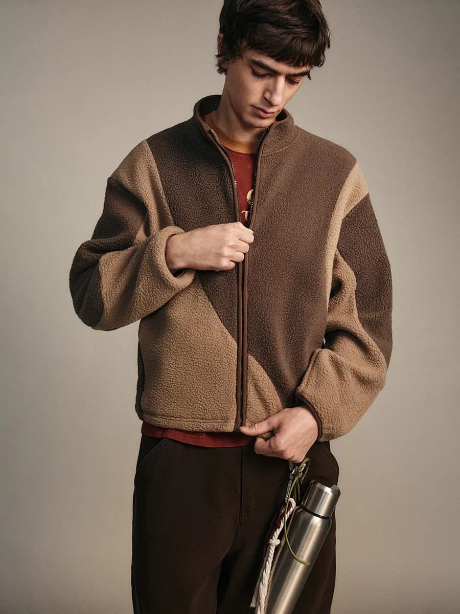 Толстовка флисовая на молнии