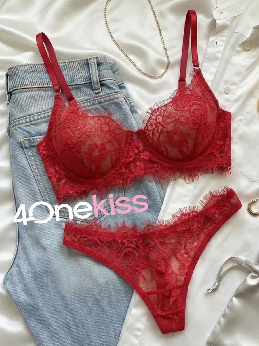 Нижнее белье женское комплект кружевное
