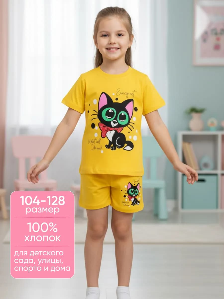 Костюм с шортами в садик