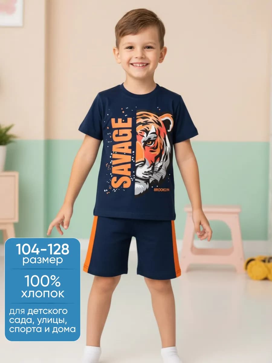 Костюм с шортами в садик