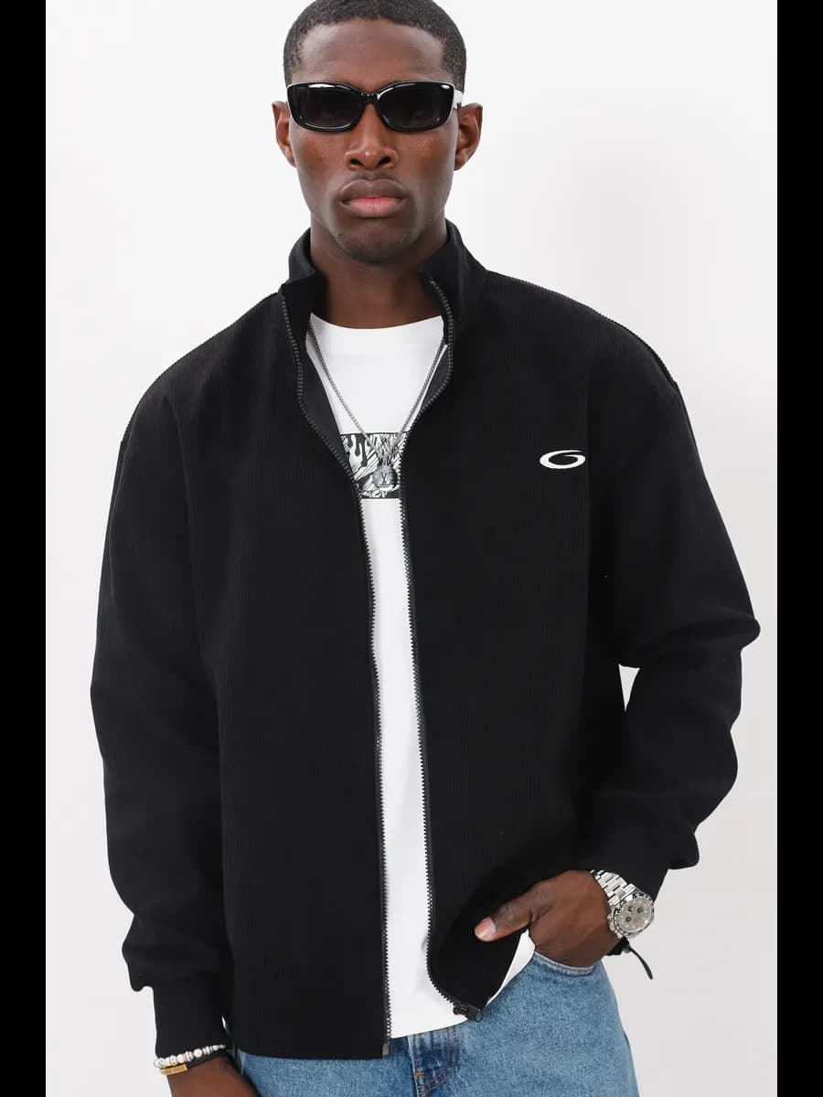 Кофта кардиган оверсайз на молнии