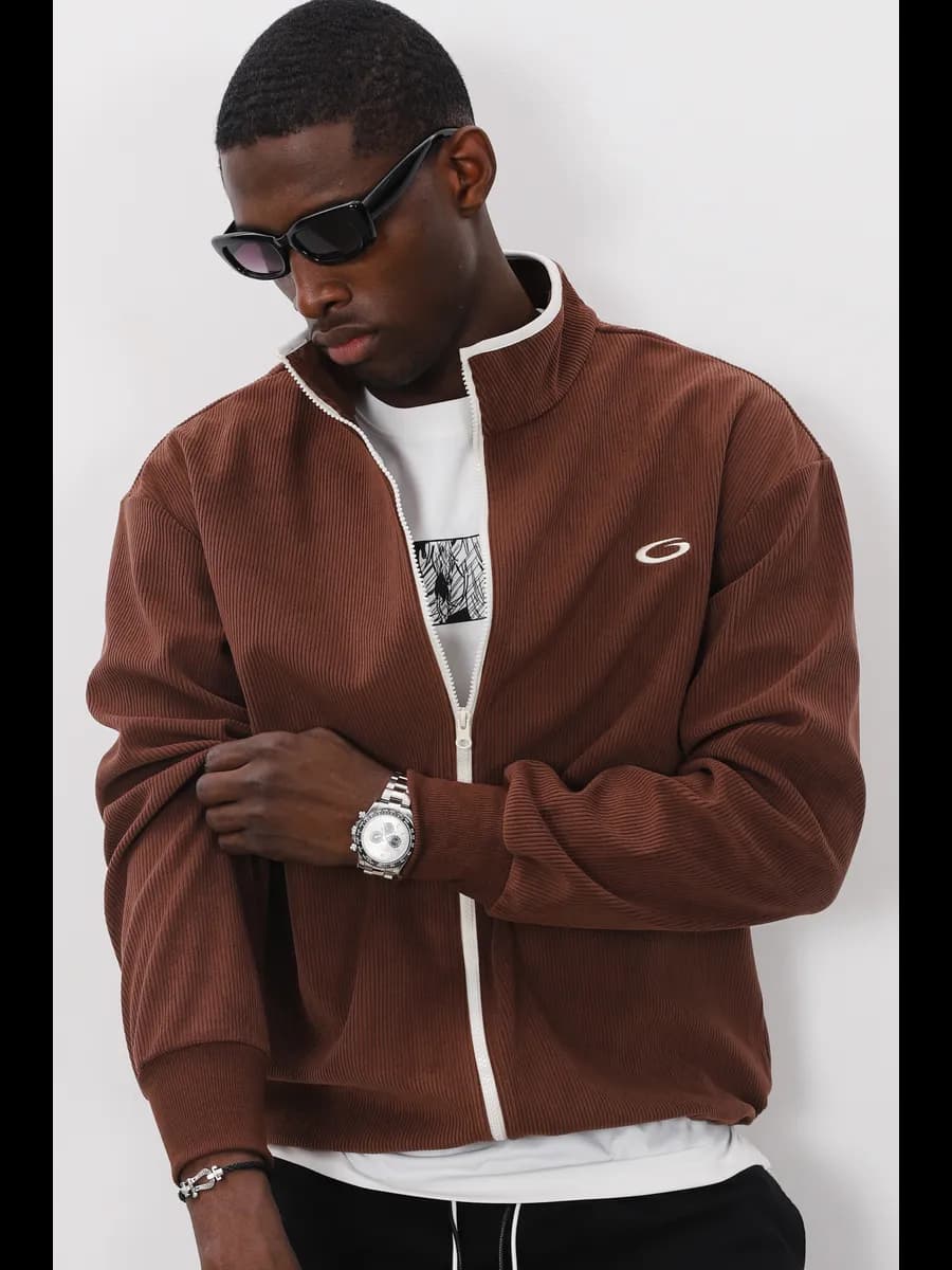 Толстовка зипка оверсайз