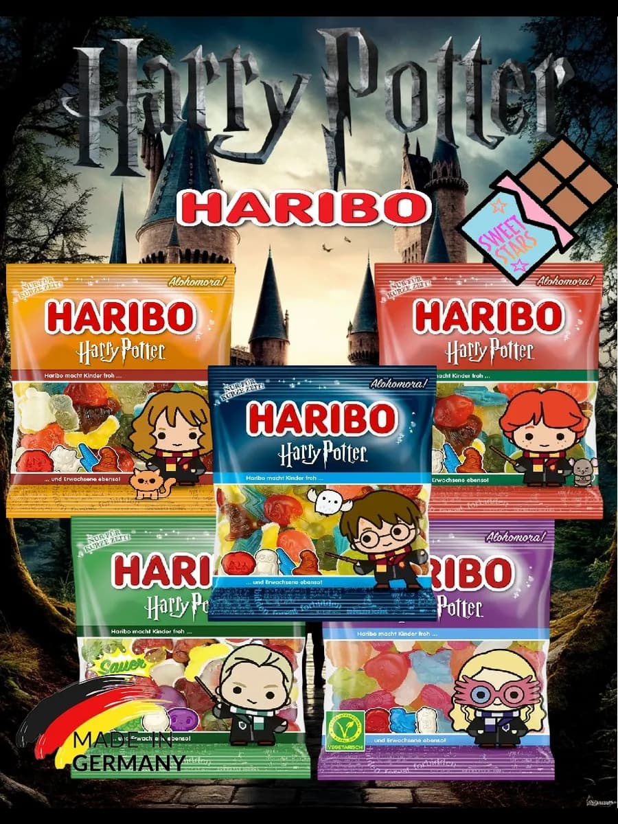 Мармелад Харибо Harry Potter MIX 160 гр. x5шт
