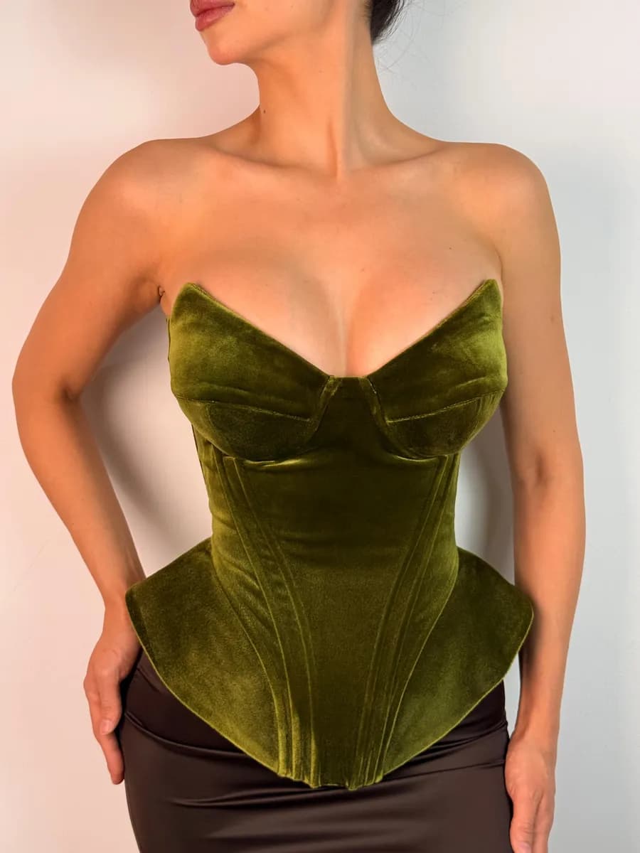 корсет вечерний утягивающий