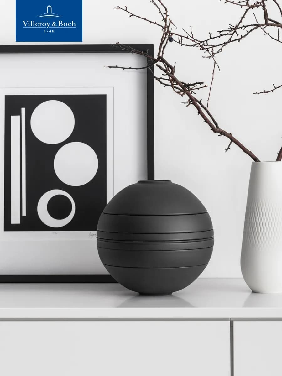 Набор посуды на 2 персоны, 7 предметов,La Boule Black Iconic