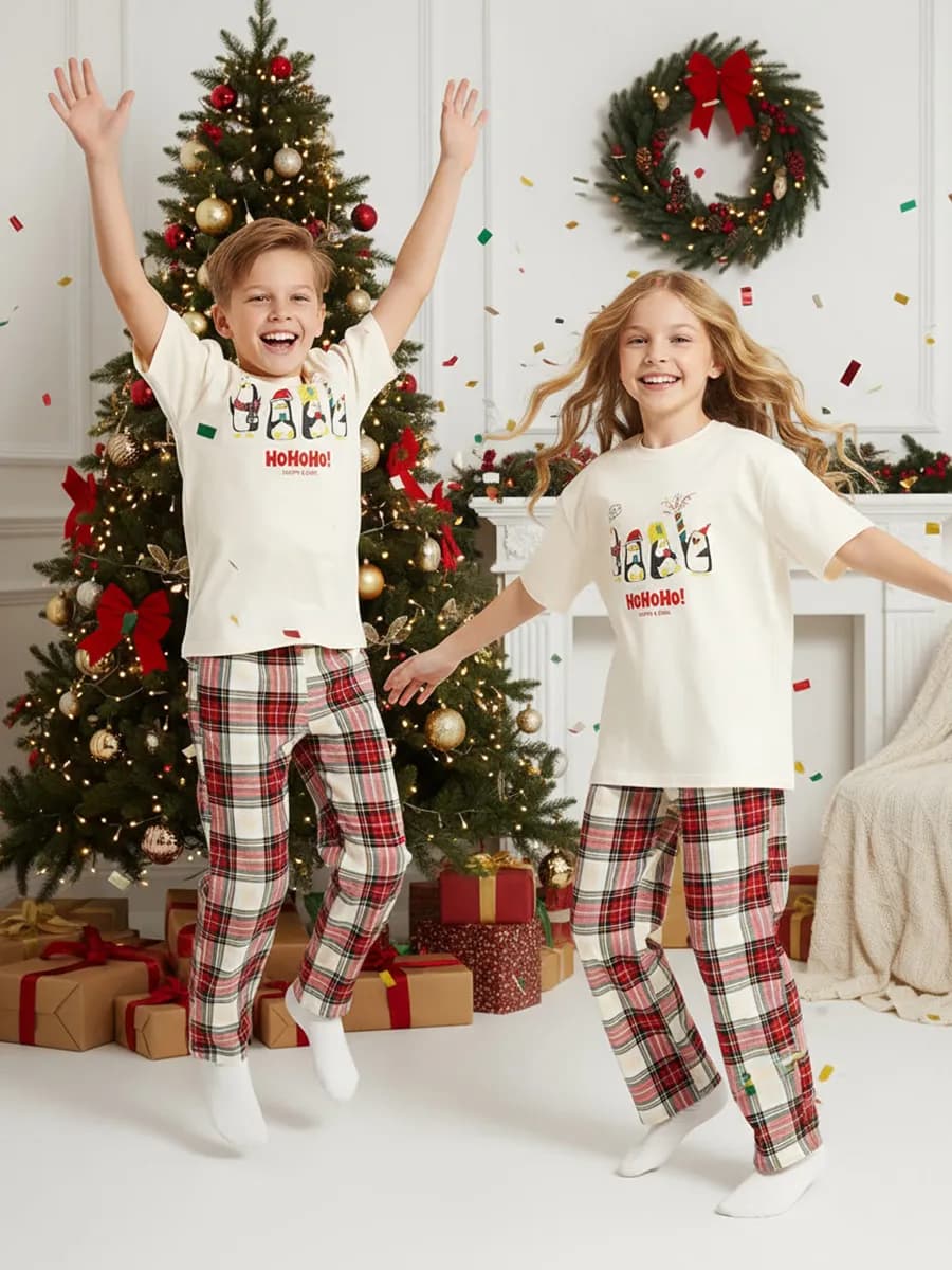 Пижама новогодняя детская