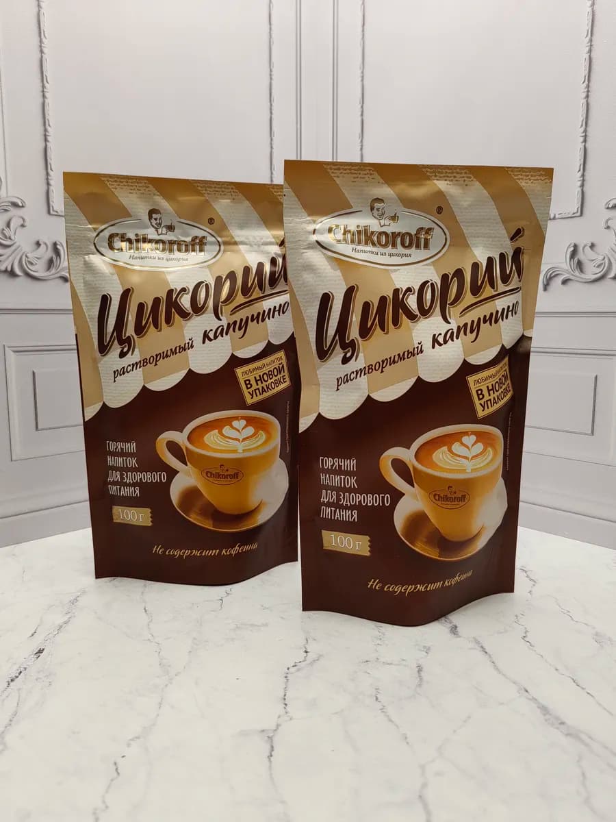 Цикорий натуральный капучино 2 шт (200 гр)