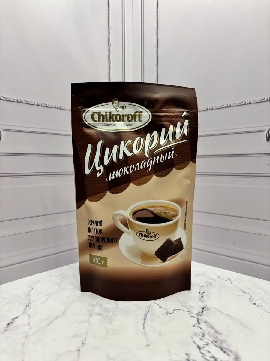 Цикорий натуральный с шоколадом 1 шт 100 гр