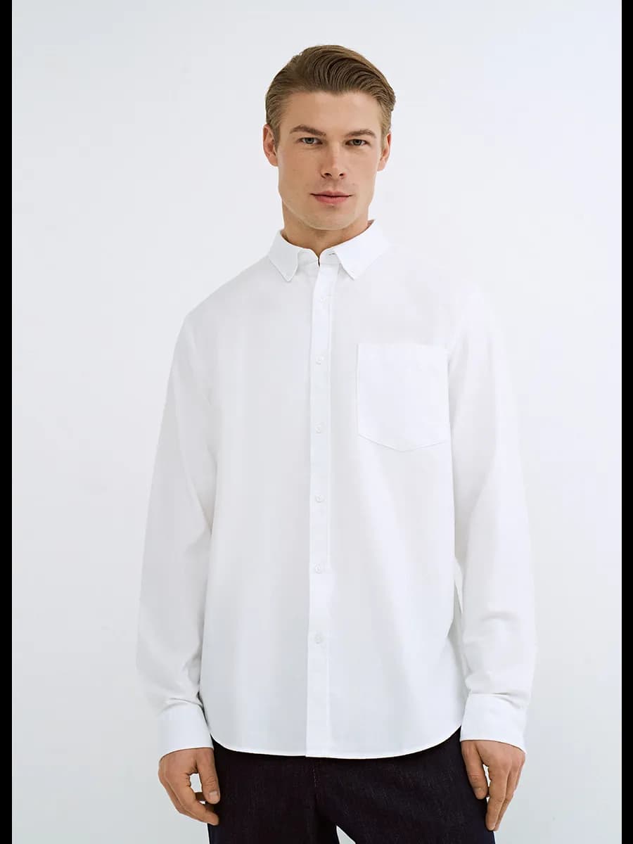 Рубашка с длинным рукавом - фото 1