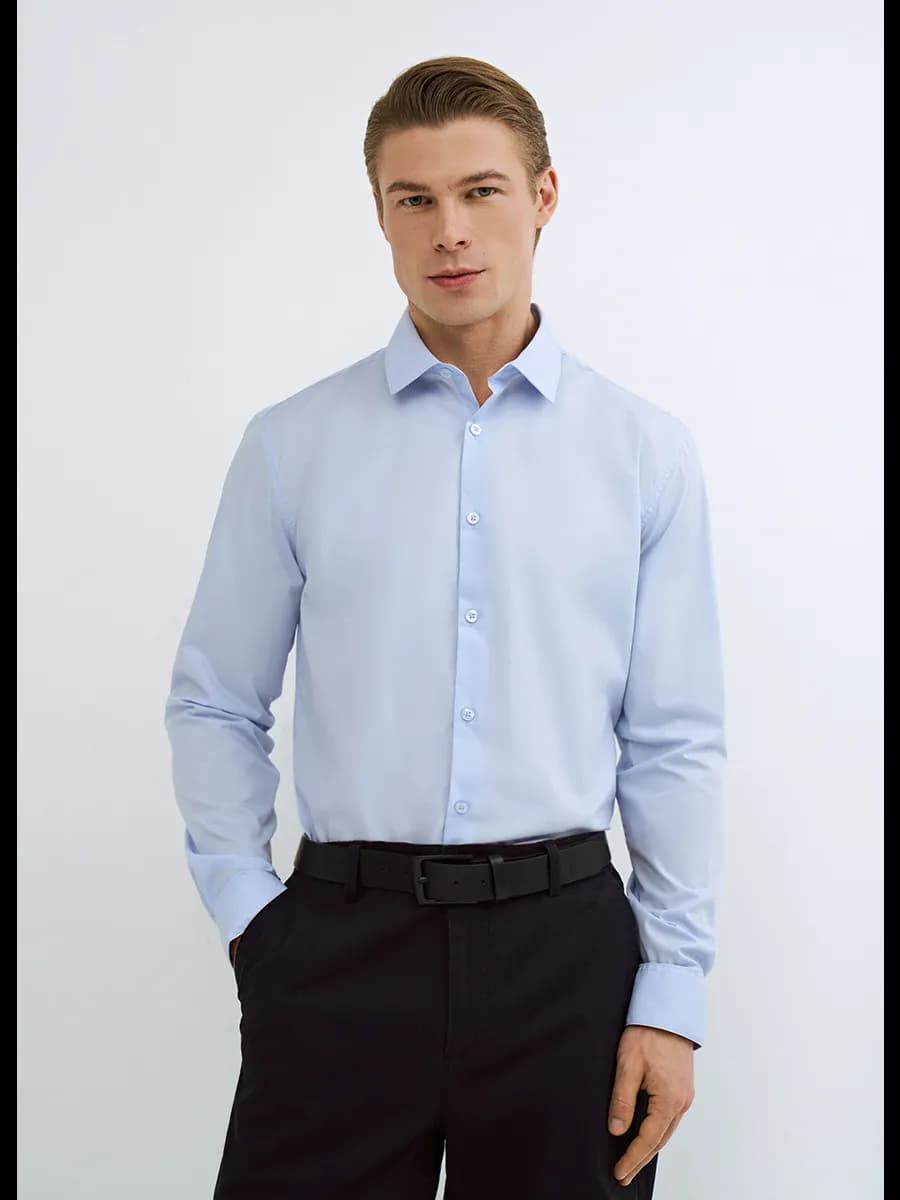 Рубашка с длинным рукавом - фото 1