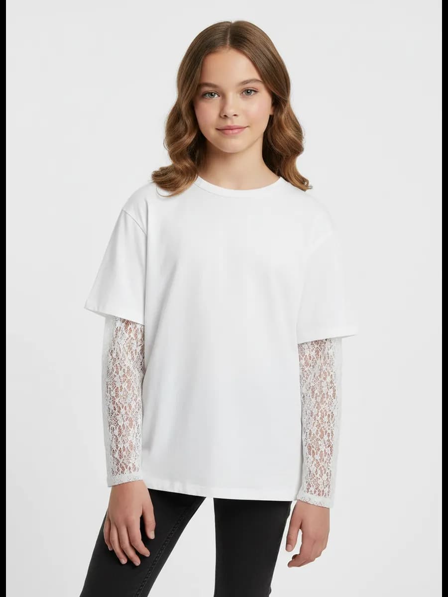 Лонгслив для девочек