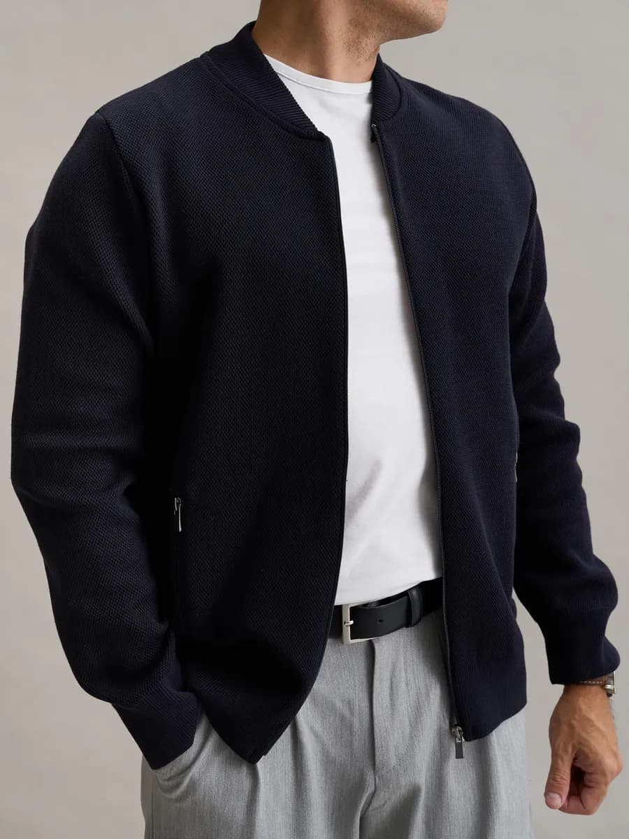 Кардиган джемпер на молнии