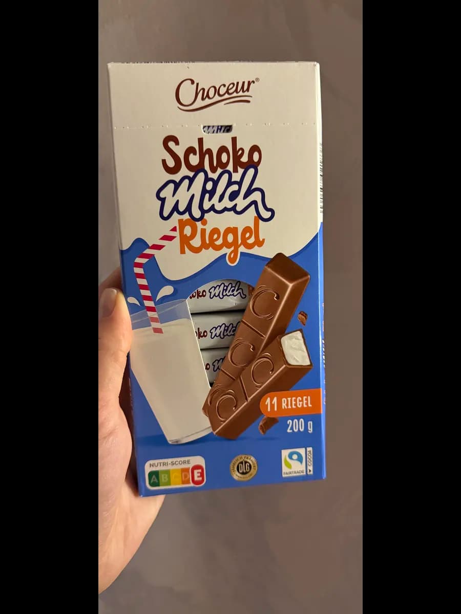 Шоколадные батончики Choceur (молочный ломтик)