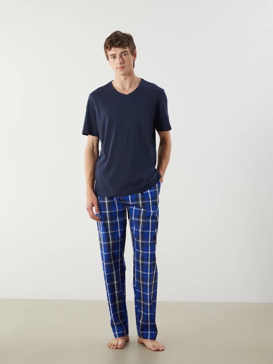 Мужской Пижамный Комплект Стандартного Кроя