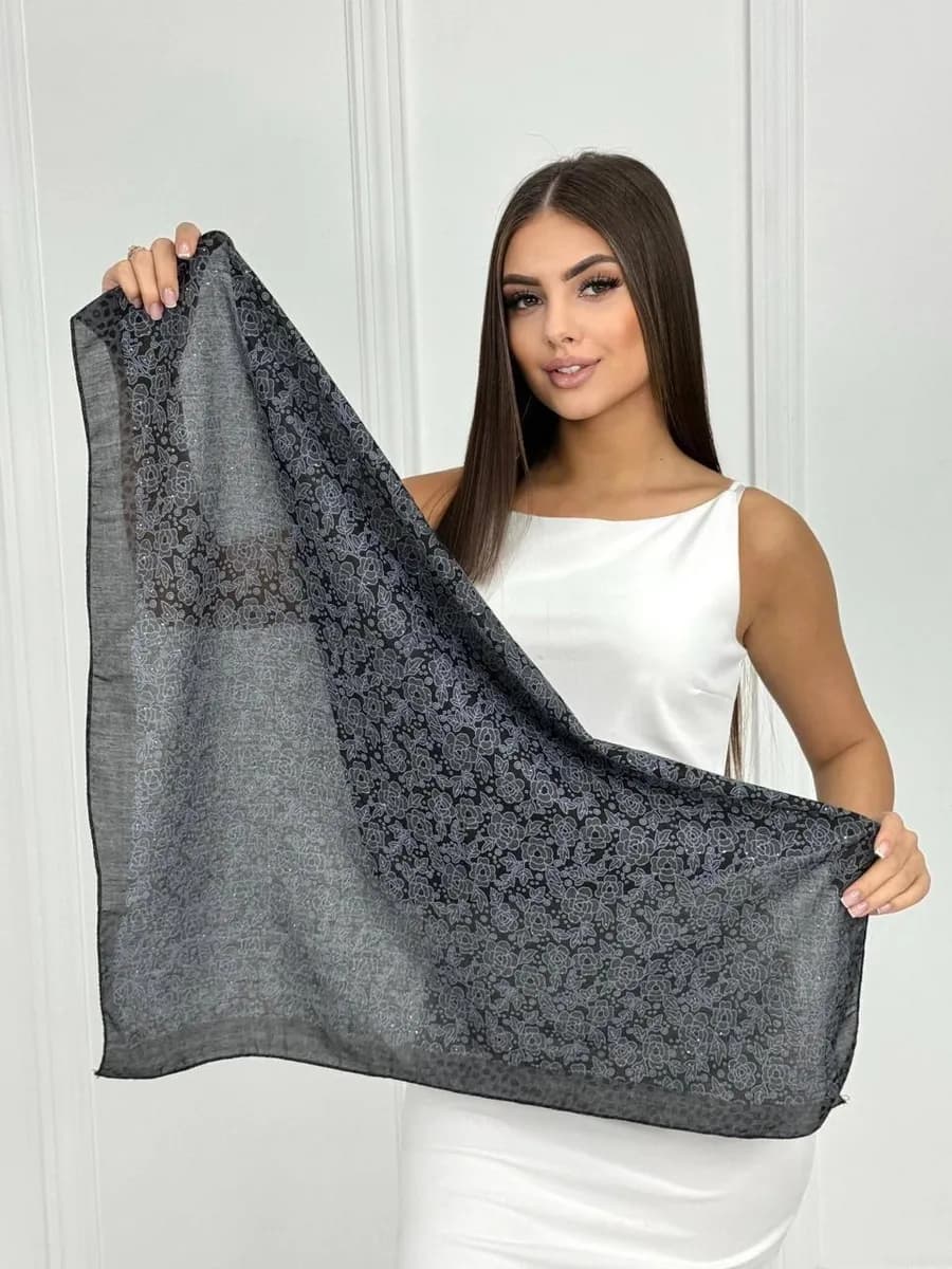 Платок на голову и на шею