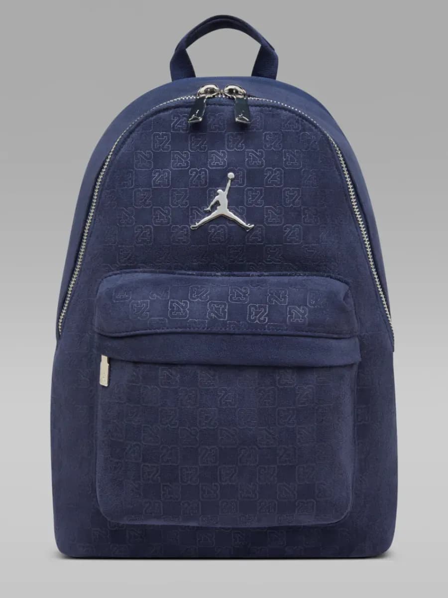 Рюкзак Jordan Monogram Suede Navy замшевый