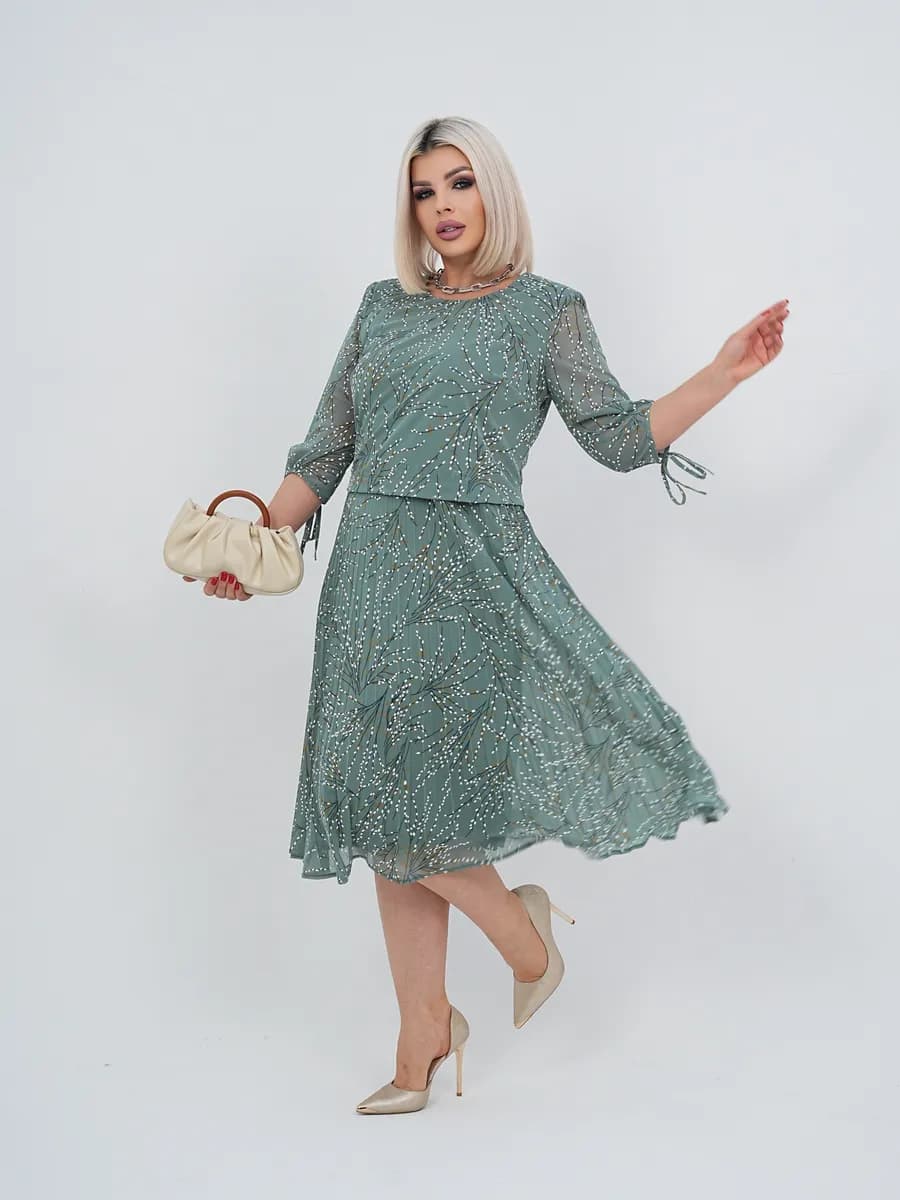 Платье нарядное больших размеров