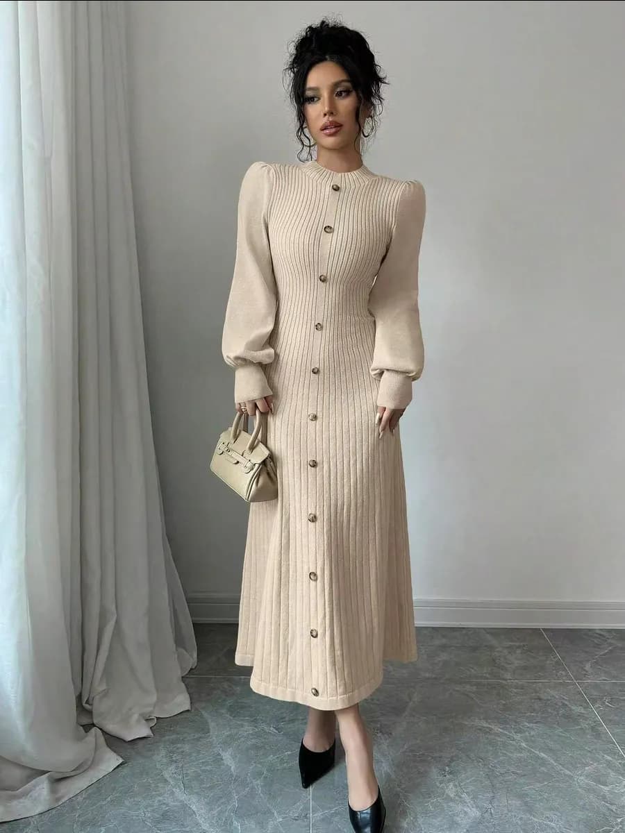 Платье трикотажное повседневное