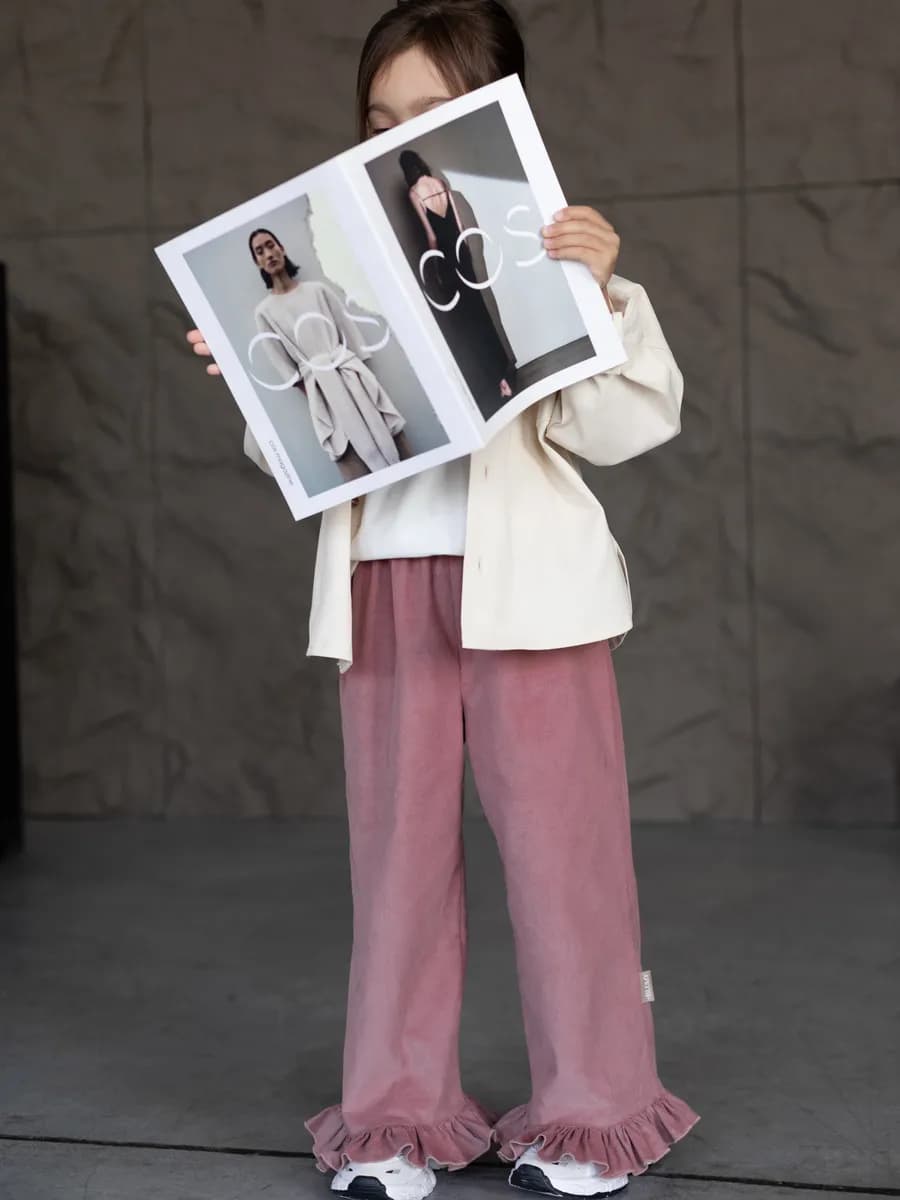 Брюки детские вельветовые