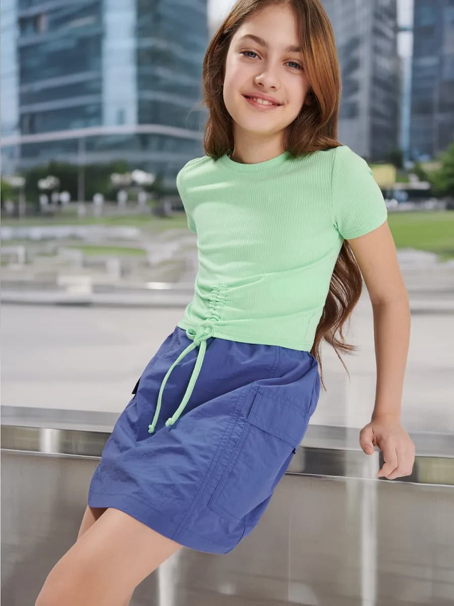 Юбка детская мини