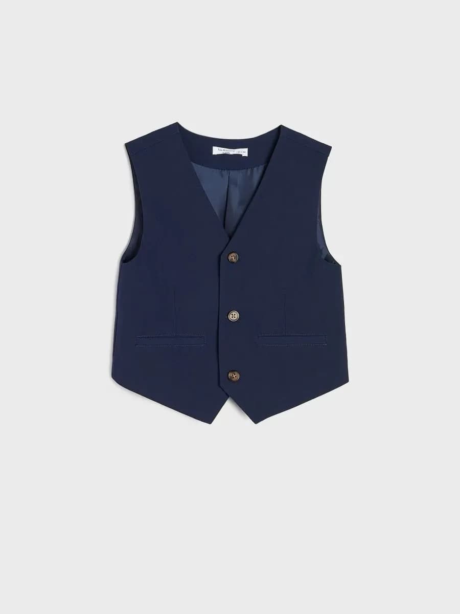 Жилет детский прямого кроя