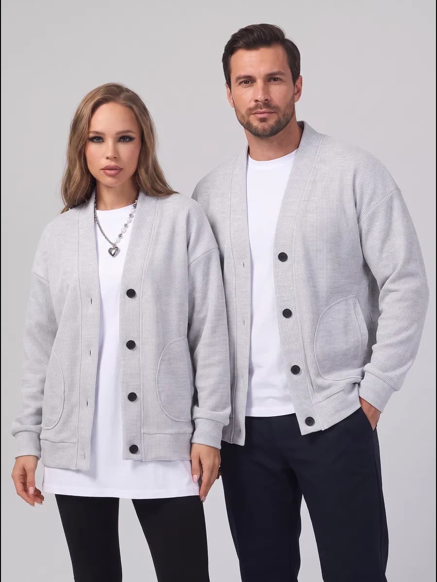 кардиган серый y2k