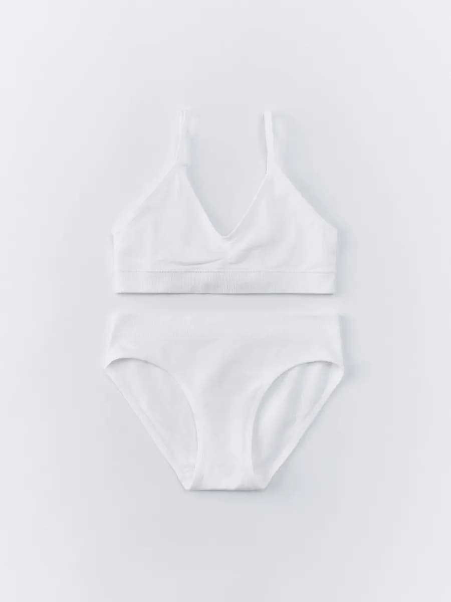 Набор из топа и трусов комплект нижнего белья - фото 1