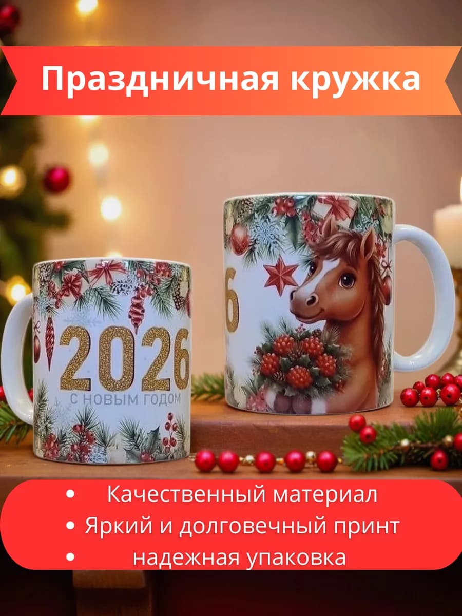 Новогодняя кружка