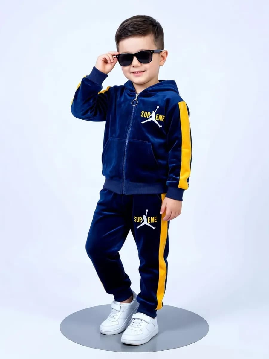 Костюм детский теплый велюровый плюшевый