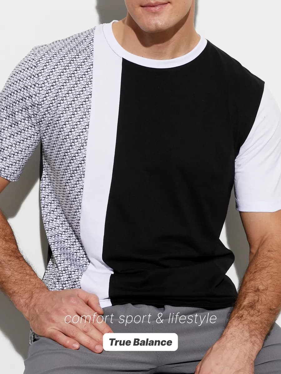 Футболка мужская 100% хлопок - фото 1