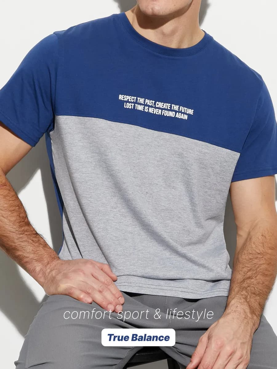 Футболка мужская с круглым вырезом 100% хлопок