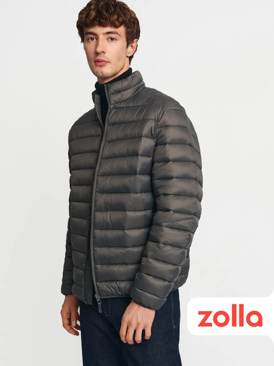 Лёгкая мужская утеплённая куртка