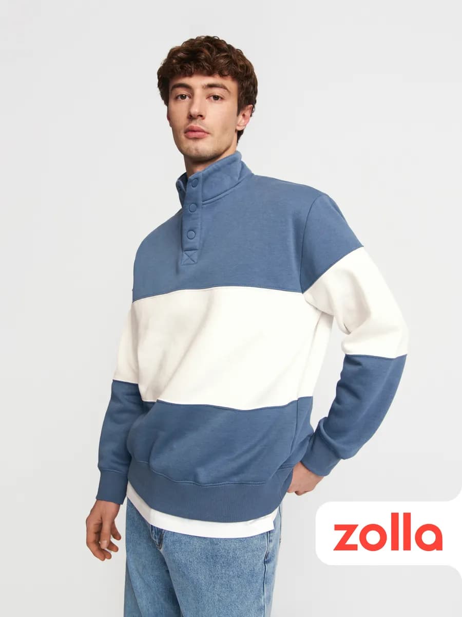 Мужской свитшот с горлом