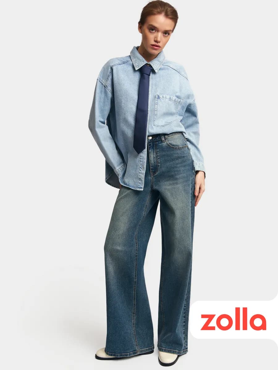 Женские джинсы Wide