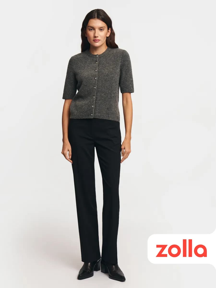 Женские прямые брюки со стрелками