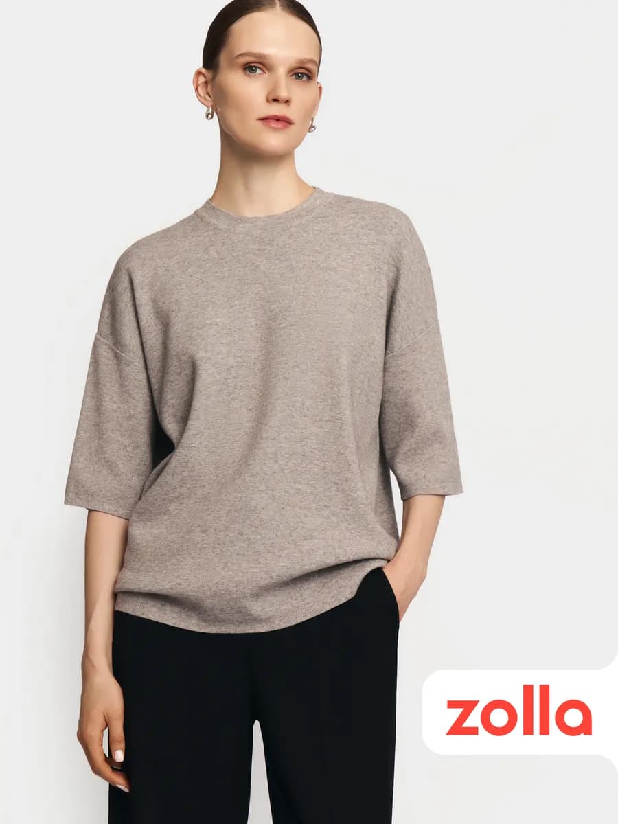 Джемпер с коротким рукавом