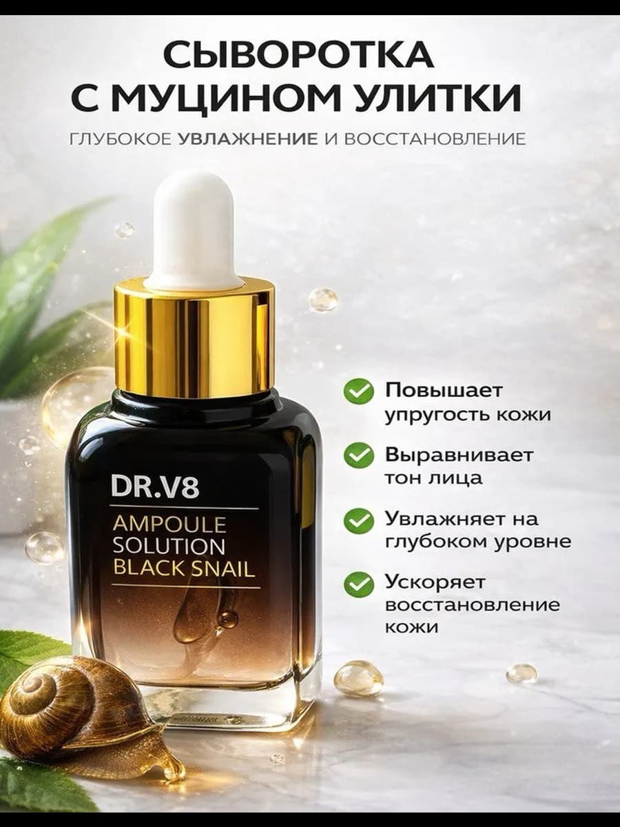 Сыворотка для лица увлажняющая 30 мл