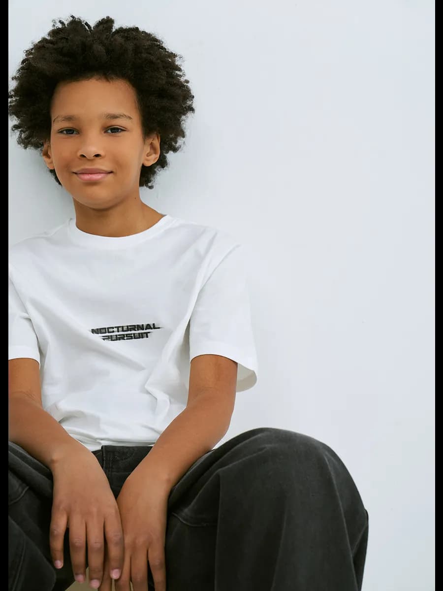 Футболка с принтом для мальчиков