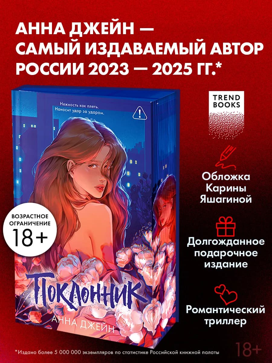 Анна Джейн. Поклонник. Книги романы