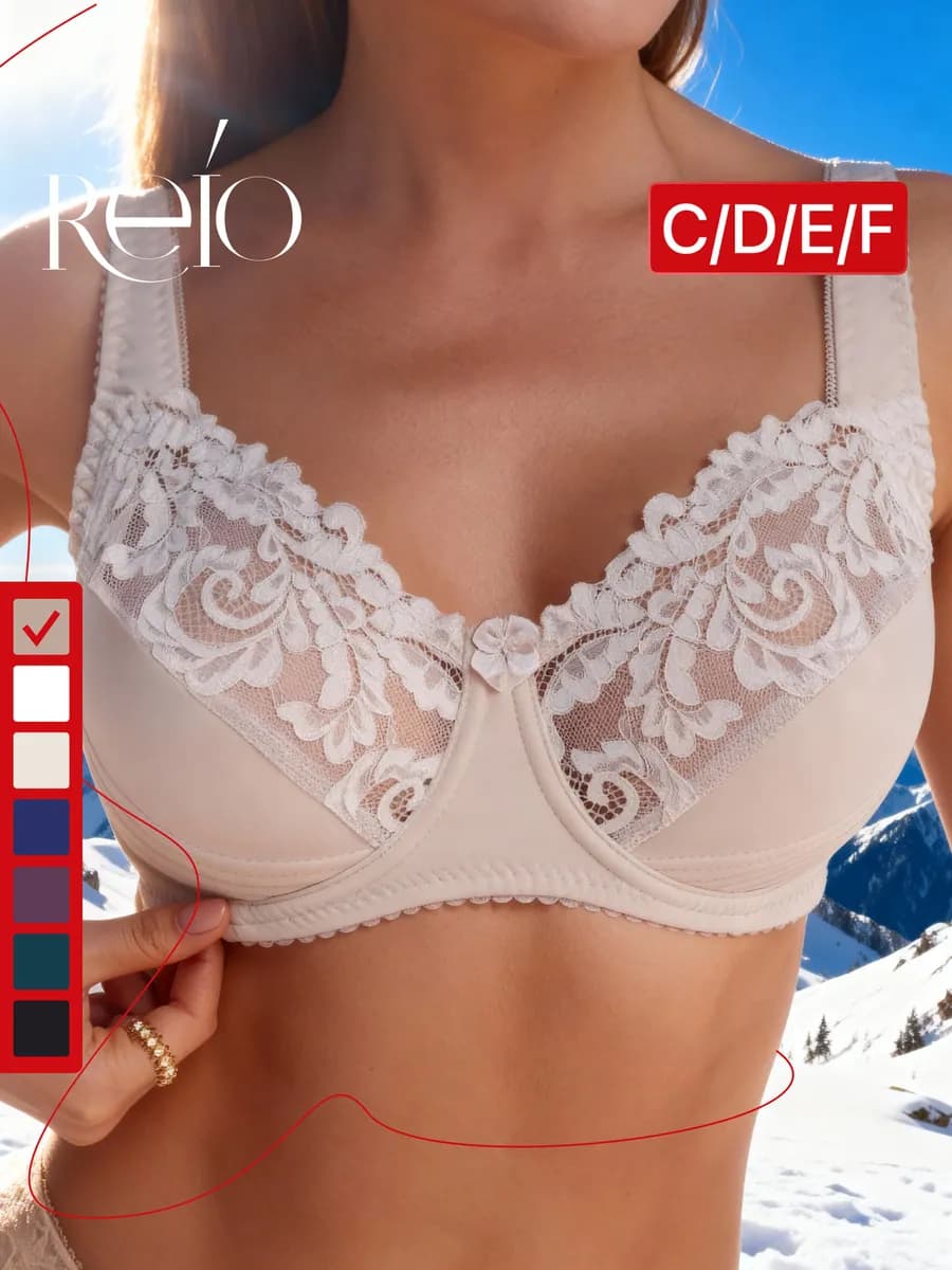 Бюстгальтер кружевной большие размеры