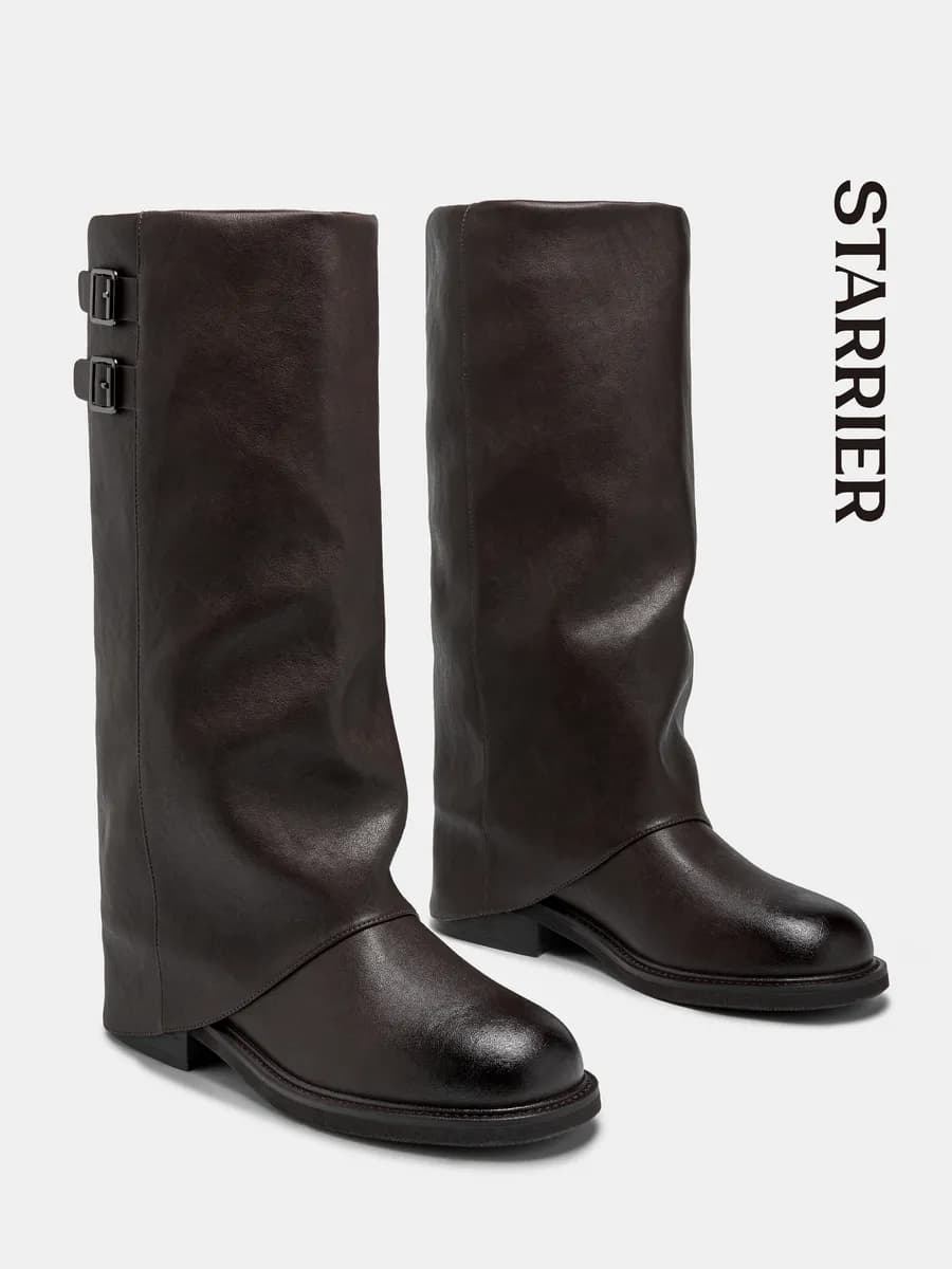 Сапоги демисезонные трубы